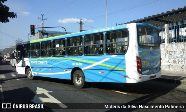 Viação Ponte Coberta RJ 190.012 na cidade de Rio de Janeiro, Rio de Janeiro, Brasil, por Mateus da Silva Nascimento Palmeira. ID da foto: 7615788.