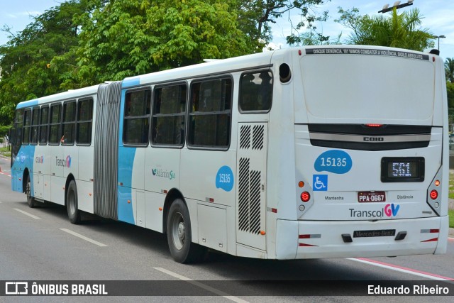 Viação Serrana 15135 na cidade de Vitória, Espírito Santo, Brasil, por Eduardo Ribeiro. ID da foto: 7615146.