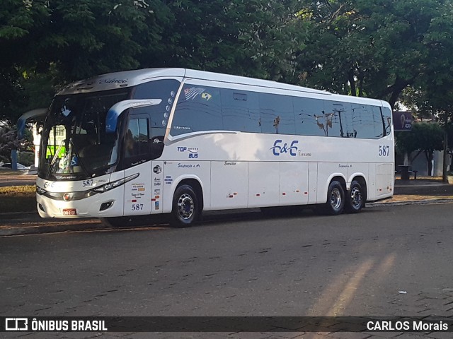 E&E Turismo - Edson & Ednei Turismo 587 na cidade de Presidente Venceslau, São Paulo, Brasil, por Carlos Morais. Número da foto: #7615537.