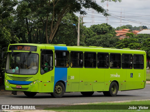 EMTRACOL - Empresa de Transportes Coletivos 03249 na cidade de Teresina, Piauí, Brasil, por João Victor. ID da foto: 7617870.