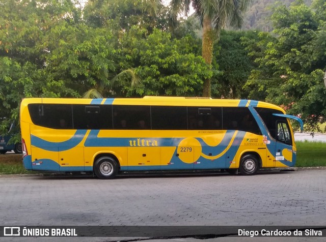 Viação Ultra 2279 na cidade de Guarujá, São Paulo, Brasil, por Diego Cardoso da Silva. ID da foto: 7615364.