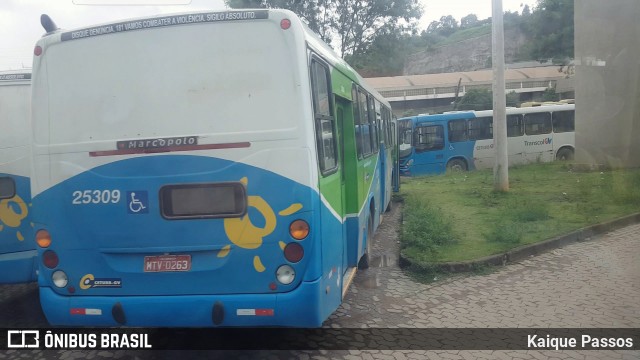 Viação Satélite 25309 na cidade de Cariacica, Espírito Santo, Brasil, por Kaique Passos. Número da foto: #7615076.