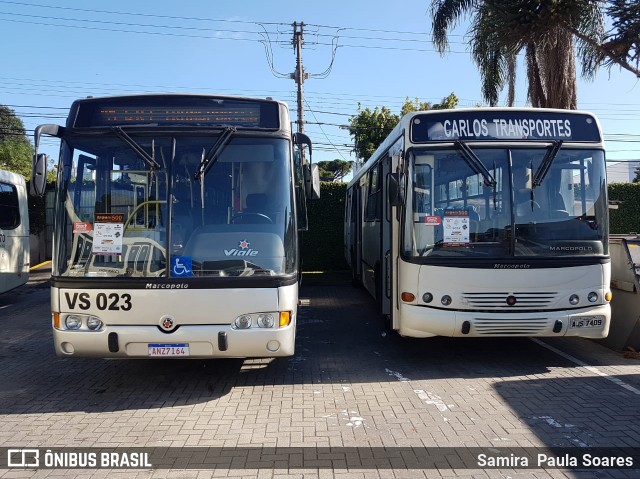 Ônibus Particulares VS 023 na cidade de Curitiba, Paraná, Brasil, por Samira  Paula Soares. Número da foto: #7614644.