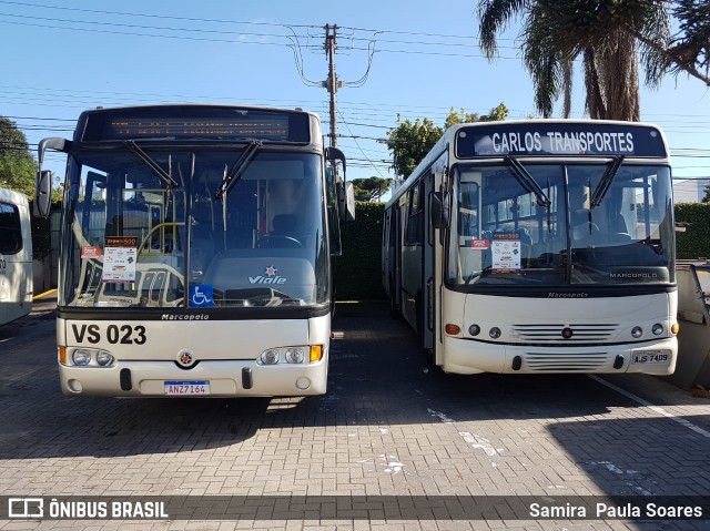 Ônibus Particulares VS 023 na cidade de Curitiba, Paraná, Brasil, por Samira  Paula Soares. ID da foto: 7614644.