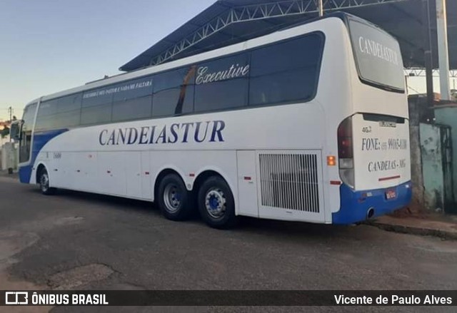 Candeiastur - Candeias Transportes Urbanos e Rodoviários 1600 na cidade de Candeias, Minas Gerais, Brasil, por Vicente de Paulo Alves. ID da foto: 7614633.