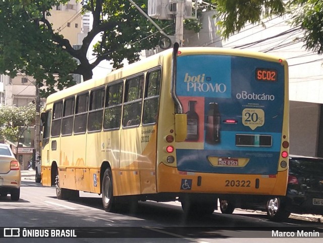 Viação Getúlio Vargas 20322 na cidade de Belo Horizonte, Minas Gerais, Brasil, por Marco Menin. Número da foto: #7617392.