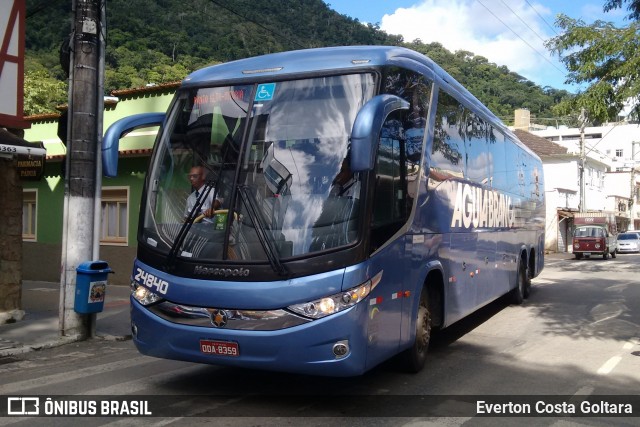 Viação Águia Branca 24840 na cidade de Domingos Martins, Espírito Santo, Brasil, por Everton Costa Goltara. Número da foto: #7614636.
