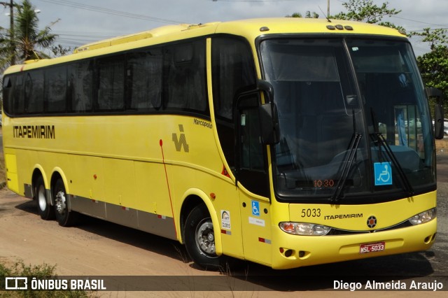 Viação Itapemirim 5033 na cidade de São Luís, Maranhão, Brasil, por Diego Almeida Araujo. Número da foto: #7614867.