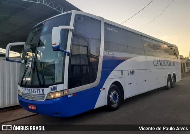 Candeiastur - Candeias Transportes Urbanos e Rodoviários 1600 na cidade de Candeias, Minas Gerais, Brasil, por Vicente de Paulo Alves. ID da foto: 7614619.