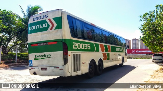 Empresa Gontijo de Transportes 20035 na cidade de Natal, Rio Grande do Norte, Brasil, por Elianderson Silva. Número da foto: #7616574.