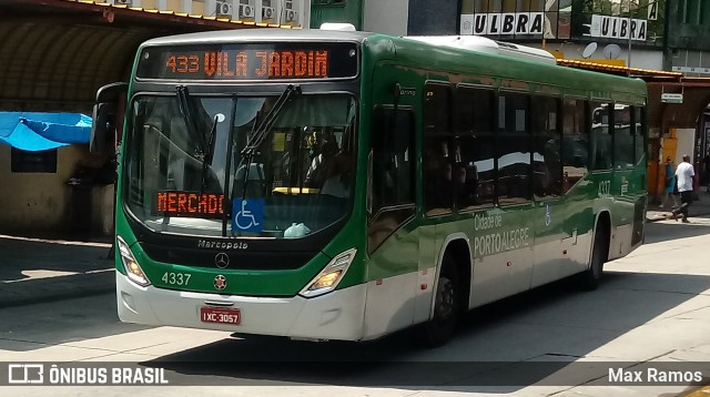 VAP - Viação Alto Petrópolis 4337 na cidade de Porto Alegre, Rio Grande do Sul, Brasil, por Max Ramos. Número da foto: #7616892.