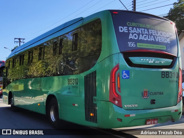 Transporte Coletivo Glória BB310 na cidade de Curitiba, Paraná, Brasil, por Adriano Trezub Déa. Número da foto: #7614870.