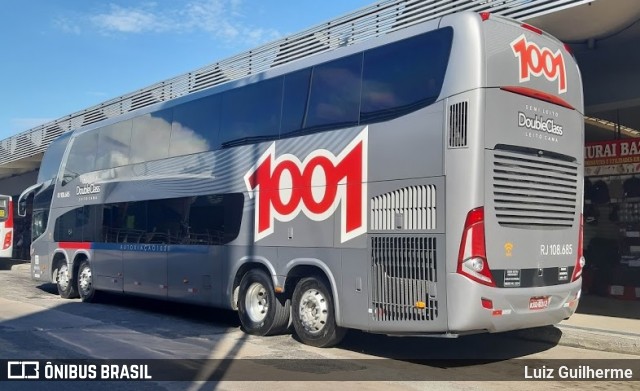 Auto Viação 1001 RJ 108.685 na cidade de Rio de Janeiro, Rio de Janeiro, Brasil, por Luiz Guilherme. ID da foto: 7615929.