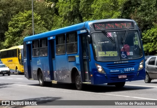 Pampulha Transportes > Plena Transportes 10714 na cidade de Belo Horizonte, Minas Gerais, Brasil, por Vicente de Paulo Alves. Número da foto: #7614673.