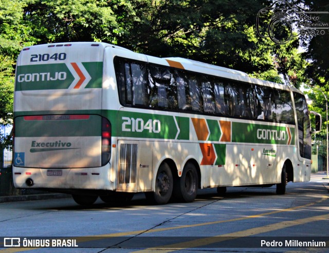 Empresa Gontijo de Transportes 21040 na cidade de São Paulo, São Paulo, Brasil, por Pedro Millennium. ID da foto: 7617163.