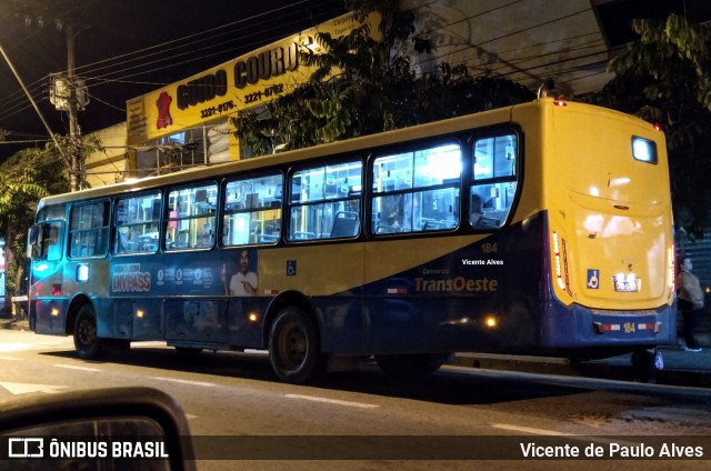 Trancid - Transporte Cidade de Divinópolis 184 na cidade de Divinópolis, Minas Gerais, Brasil, por Vicente de Paulo Alves. ID da foto: 7614509.