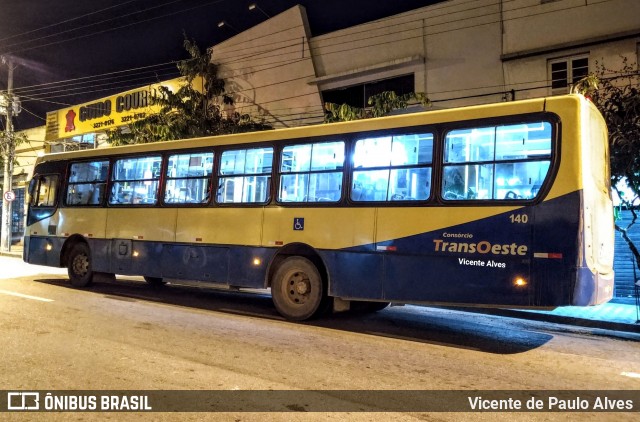 Trancid - Transporte Cidade de Divinópolis 140 na cidade de Divinópolis, Minas Gerais, Brasil, por Vicente de Paulo Alves. Número da foto: #7618259.