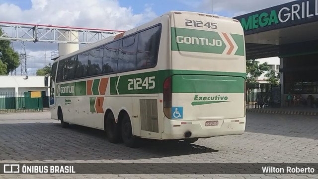 Empresa Gontijo de Transportes 21245 na cidade de Governador Valadares, Minas Gerais, Brasil, por Wilton Roberto. Número da foto: #7618969.