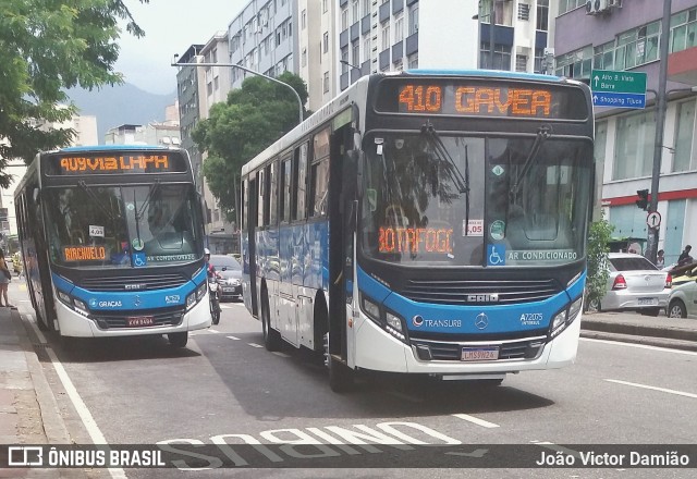 Transurb A72075 na cidade de Rio de Janeiro, Rio de Janeiro, Brasil, por João Victor Damião. Número da foto: #7620628.