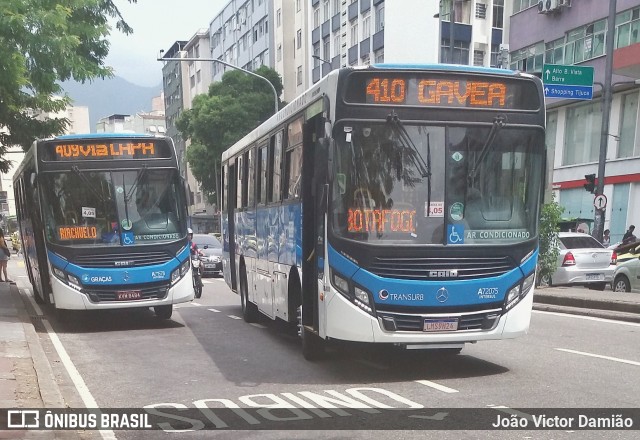 Transurb A72075 na cidade de Rio de Janeiro, Rio de Janeiro, Brasil, por João Victor Damião. ID da foto: 7620628.