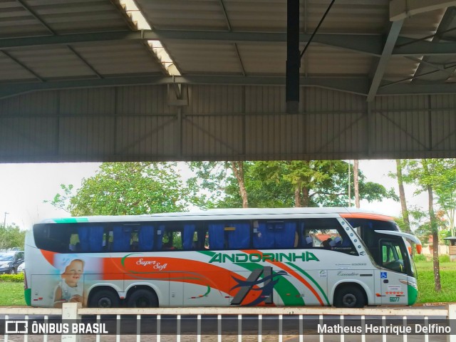 Empresa de Transportes Andorinha 6077 na cidade de Assis, São Paulo, Brasil, por Matheus Henrique Delfino. ID da foto: 7618308.