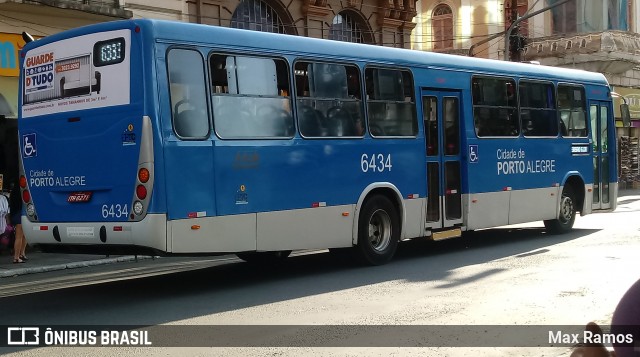Nortran Transportes Coletivos 6434 na cidade de Porto Alegre, Rio Grande do Sul, Brasil, por Max Ramos. Número da foto: #7620683.