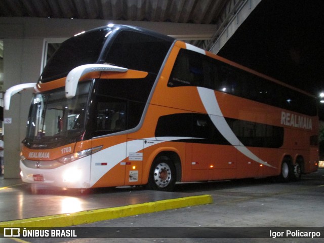 RealMaia Turismo e Cargas 1703 na cidade de Ribeirão Preto, São Paulo, Brasil, por Igor Policarpo. ID da foto: 7619721.