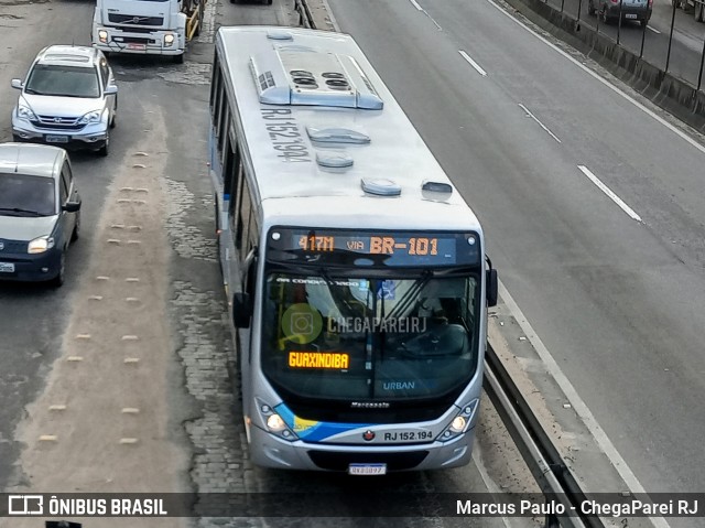 Rio Ita RJ 152.194 na cidade de Itaboraí, Rio de Janeiro, Brasil, por Marcus Paulo - ChegaParei RJ. Número da foto: #7618807.