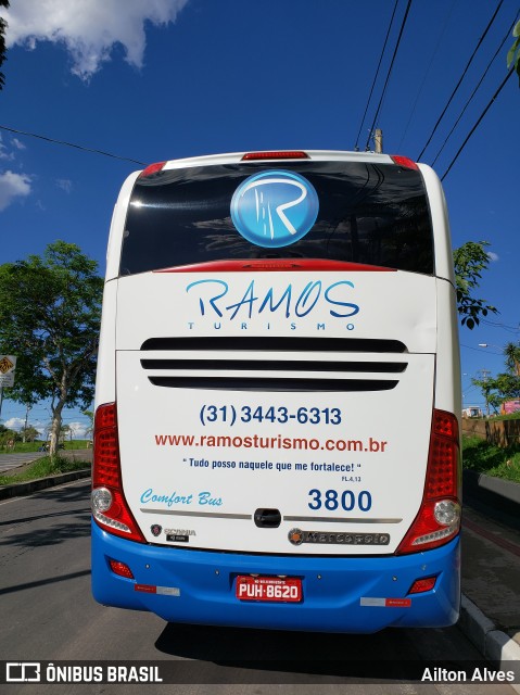 Ramos Turismo 3800 na cidade de Belo Horizonte, Minas Gerais, Brasil, por Ailton Alves. ID da foto: 7620112.