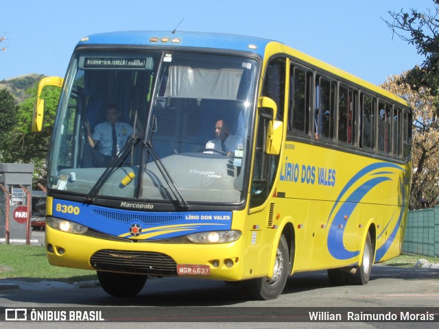 Viação Lírio dos Vales 8300 na cidade de Vitória, Espírito Santo, Brasil, por Willian Raimundo Morais. ID da foto: 7619365.