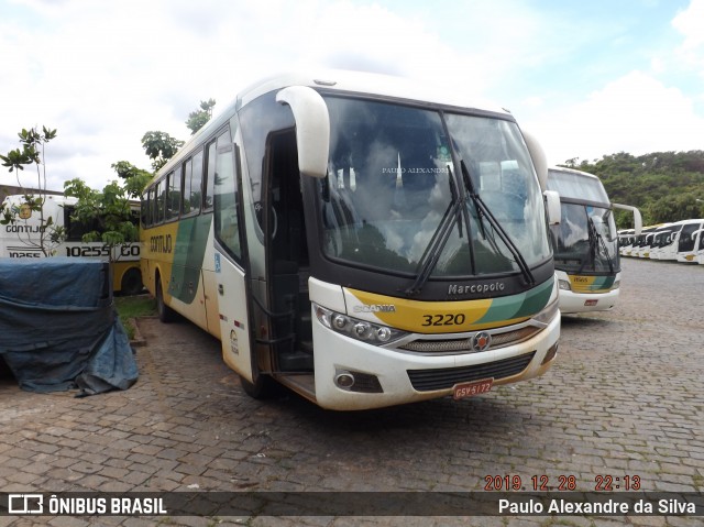 Empresa Gontijo de Transportes 3220 na cidade de Belo Horizonte, Minas Gerais, Brasil, por Paulo Alexandre da Silva. Número da foto: #7620067.