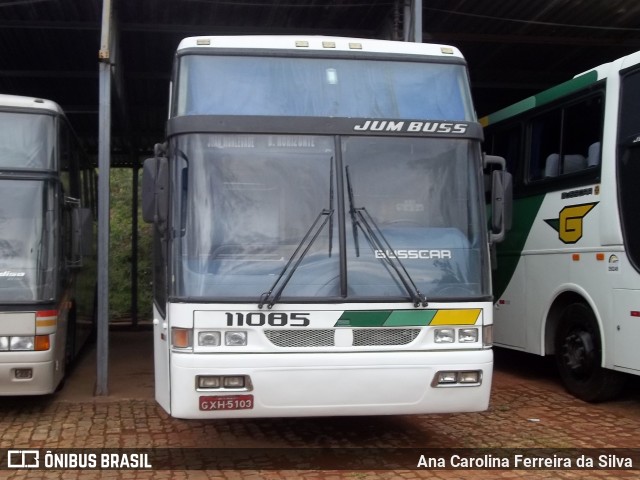 Empresa Gontijo de Transportes 11085 na cidade de João Monlevade, Minas Gerais, Brasil, por Ana Carolina Ferreira da Silva. ID da foto: 7619314.