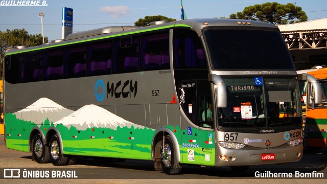 MCCM Transportes 957 na cidade de Curitiba, Paraná, Brasil, por Guilherme Bomfim. ID da foto: 7618970.