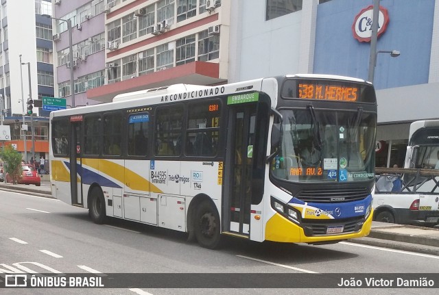 Auto Viação Três Amigos B44595 na cidade de Rio de Janeiro, Rio de Janeiro, Brasil, por João Victor Damião. Número da foto: #7618282.