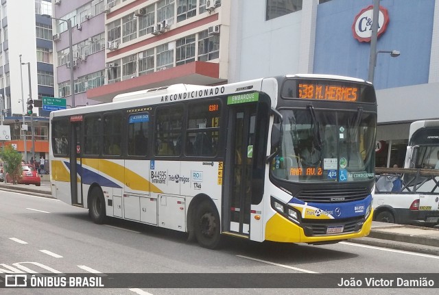 Auto Viação Três Amigos B44595 na cidade de Rio de Janeiro, Rio de Janeiro, Brasil, por João Victor Damião. ID da foto: 7618282.