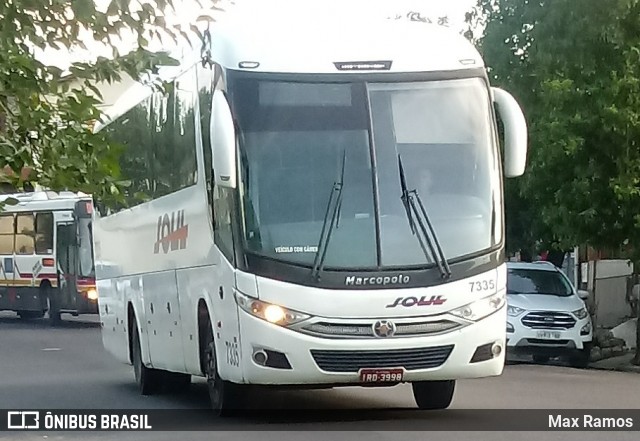 SOUL - Sociedade de Ônibus União Ltda. 7335 na cidade de Porto Alegre, Rio Grande do Sul, Brasil, por Max Ramos. Número da foto: #7620682.