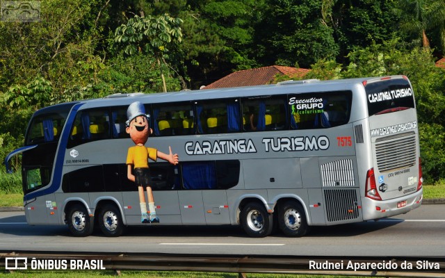 Caratinga Turismo 7575 na cidade de Santa Isabel, São Paulo, Brasil, por Rudnei Aparecido da Silva. ID da foto: 7619416.