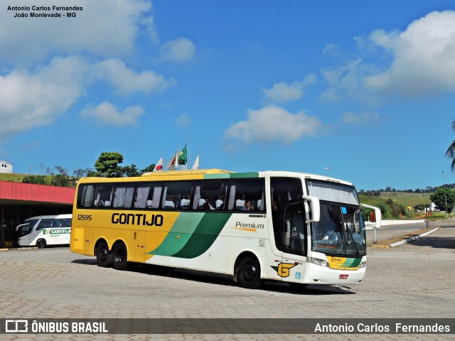 Empresa Gontijo de Transportes 12595 na cidade de João Monlevade, Minas Gerais, Brasil, por Antonio Carlos Fernandes. ID da foto: 7618640.