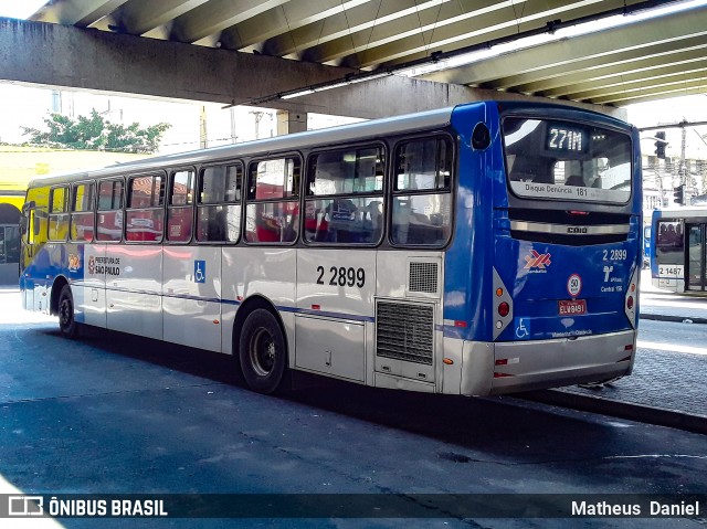 Sambaíba Transportes Urbanos 2 2899 na cidade de São Paulo, São Paulo, Brasil, por Matheus  Daniel. Número da foto: #7619006.