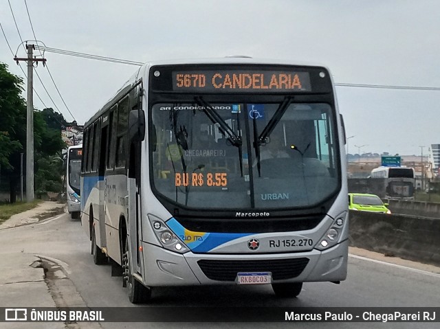 Rio Ita RJ 152.270 na cidade de Itaboraí, Rio de Janeiro, Brasil, por Marcus Paulo - ChegaParei RJ. Número da foto: #7621624.