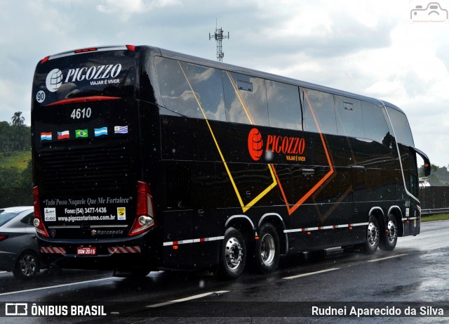 Pigozzo Turismo 4610 na cidade de Santa Isabel, São Paulo, Brasil, por Rudnei Aparecido da Silva. Número da foto: #7623735.