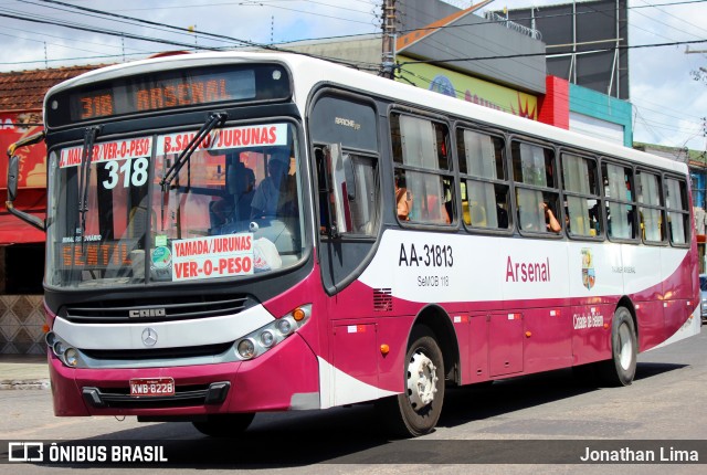 Transportadora Arsenal AA-31813 na cidade de Belém, Pará, Brasil, por Jonathan Lima. ID da foto: 7622980.