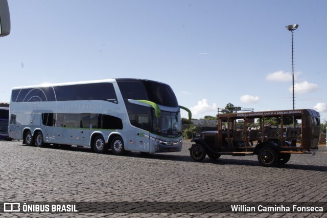 Viação Garcia 7347 na cidade de Londrina, Paraná, Brasil, por Willian Caminha Fonseca. ID da foto: 7621314.