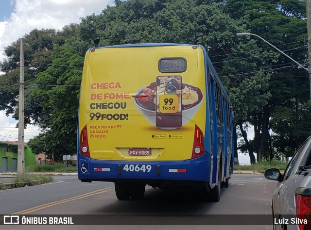 Viação Euclásio 40649 na cidade de Belo Horizonte, Minas Gerais, Brasil, por Luiz Silva. Número da foto: #7623524.