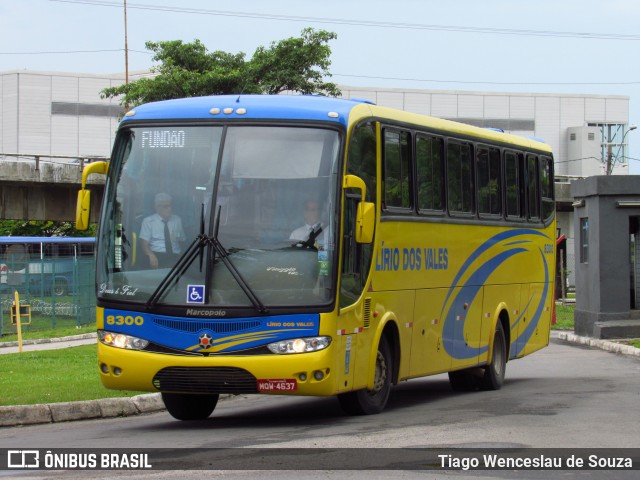 Viação Lírio dos Vales 8300 na cidade de Vitória, Espírito Santo, Brasil, por Tiago Wenceslau de Souza. Número da foto: #7622597.