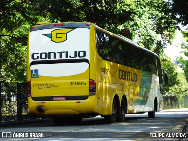 Empresa Gontijo de Transportes 14185 na cidade de São Paulo, São Paulo, Brasil, por FELIPE ALMEIDA. ID da foto: 7621608.