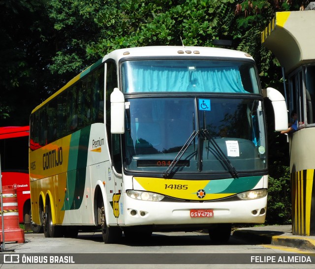 Empresa Gontijo de Transportes 14185 na cidade de São Paulo, São Paulo, Brasil, por FELIPE ALMEIDA. Número da foto: #7621586.