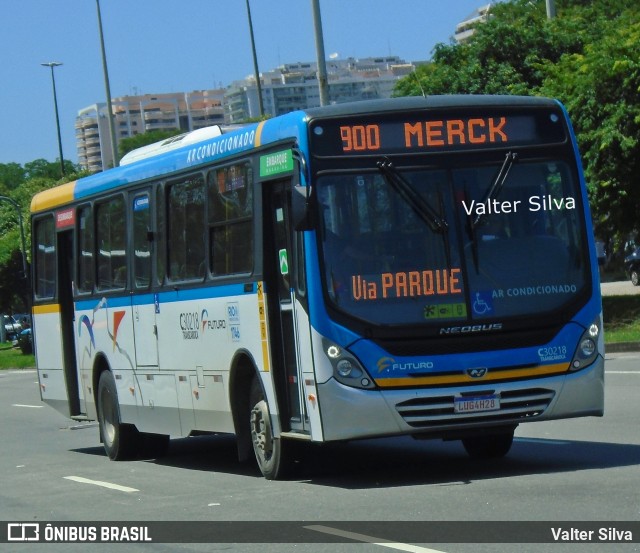 Transportes Futuro C30218 na cidade de Rio de Janeiro, Rio de Janeiro, Brasil, por Valter Silva. ID da foto: 7622703.