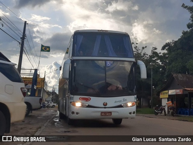 Eucatur - Empresa União Cascavel de Transportes e Turismo 3812 na cidade de Ji-Paraná, Rondônia, Brasil, por Gian Lucas  Santana Zardo. Número da foto: #7624058.