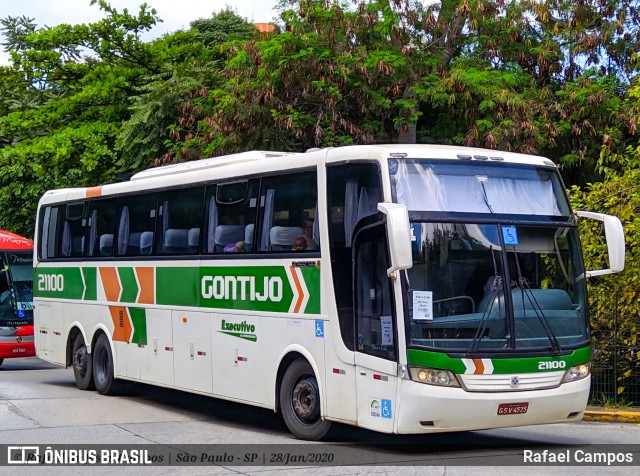 Empresa Gontijo de Transportes 21100 na cidade de São Paulo, São Paulo, Brasil, por Rafael Campos. Número da foto: #7621977.